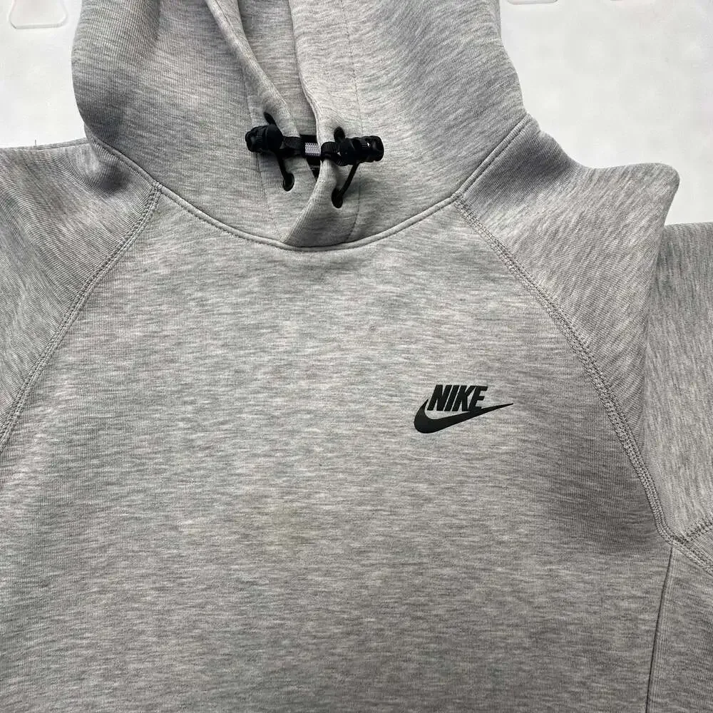 Nike Sportswear Tech Fleece Pullover Hoodie Grey  XS